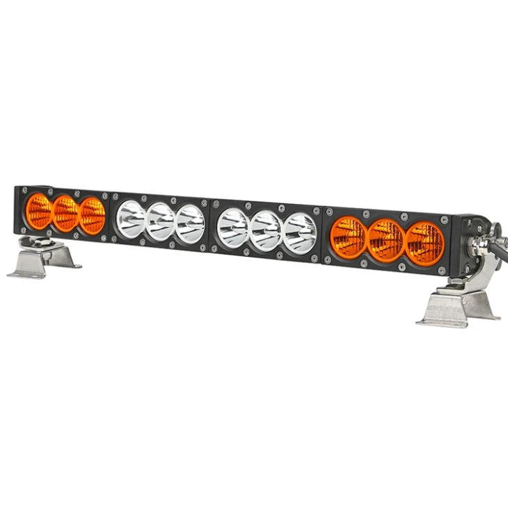 120W Amber Single Row Offroad LED בר