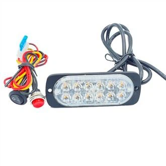 אור נורית Strobe אזהרת 36W LED